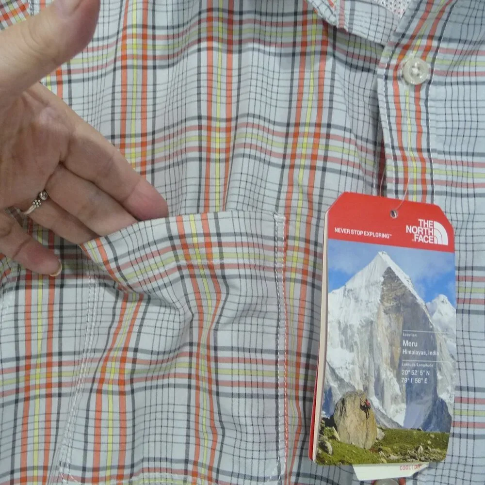 NWT NORTH FACE OFF GRID SHIRT MEDIUM
